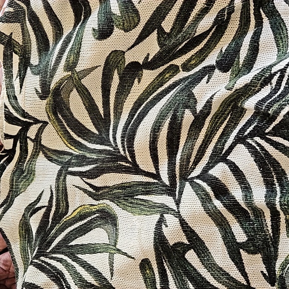 Show Me Your MuMu Crop Varsity Sweater Peruvian Palm Green Cream Size SMALL - Picture 7 of 11